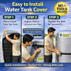 Climate Protect Water Tank Insulation Gold Loom Cover