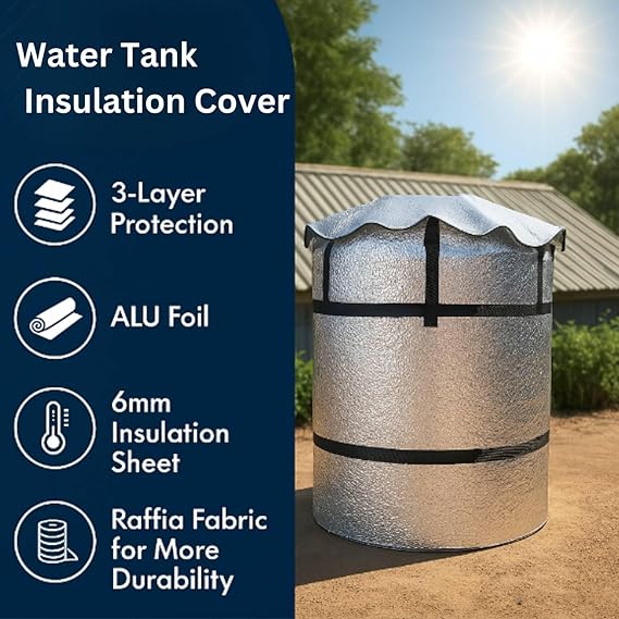 Climate Protect Water Tank Insulation Gold Loom Cover