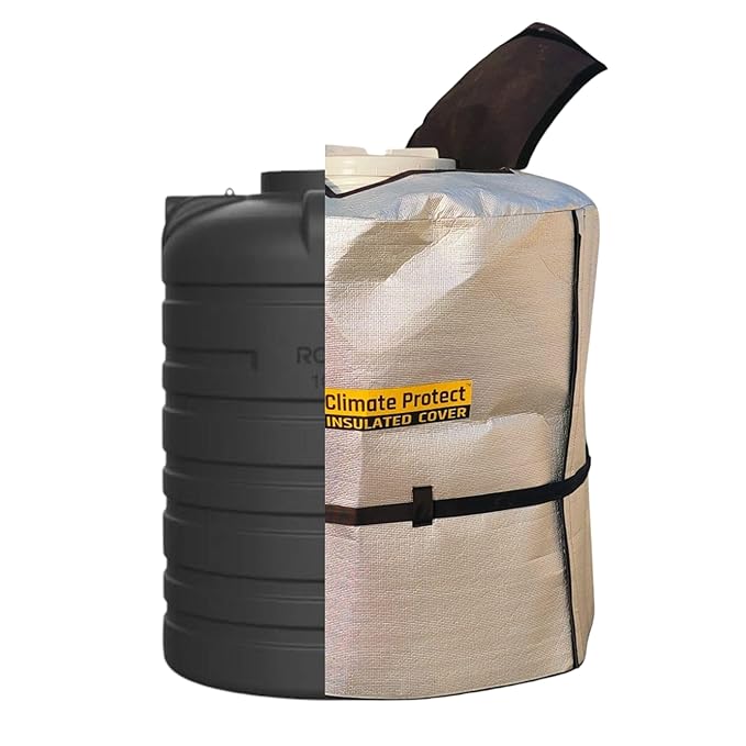 Climate Protect Water Tank Insulation Gold Loom Cover